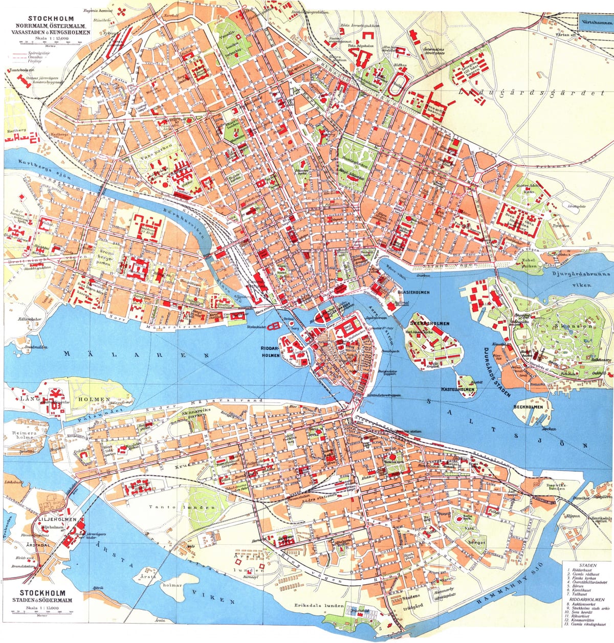 মানচিত্র kungsholmen স্টকহোম