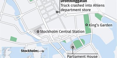 মানচিত্র drottninggatan স্টকহোম