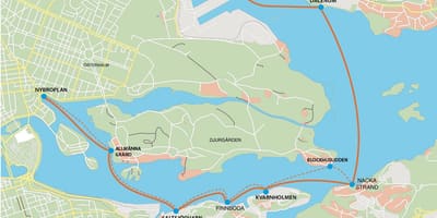 মানচিত্র frihamnen স্টকহোম